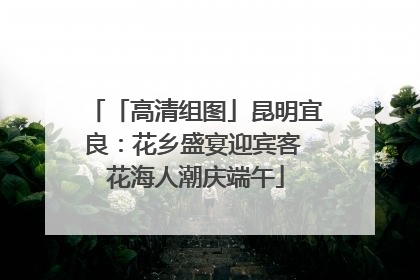 「高清组图」昆明宜良：花乡盛宴迎宾客 花海人潮庆端午