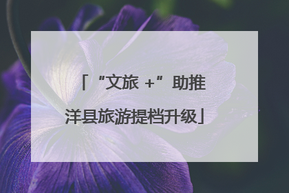 “文旅 +”助推洋县旅游提档升级