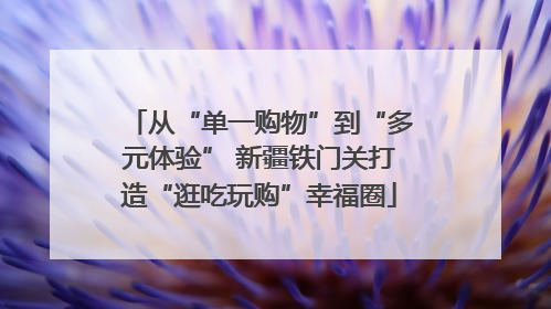 从“单一购物”到“多元体验” 新疆铁门关打造“逛吃玩购”幸福圈