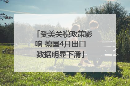 受美关税政策影响 德国4月出口数据明显下滑