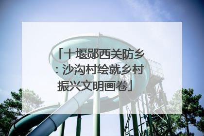 十堰郧西关防乡：沙沟村绘就乡村振兴文明画卷