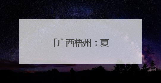 广西梧州：夏日赏荷正当时