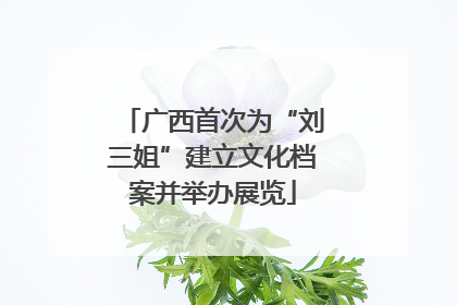 广西首次为“刘三姐”建立文化档案并举办展览