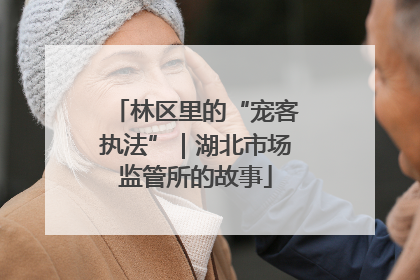 林区里的“宠客执法”｜湖北市场监管所的故事