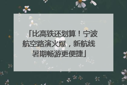 比高铁还划算！宁波航空路演火爆，新航线暑期畅游更便捷