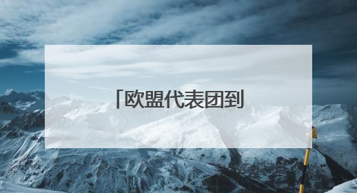 欧盟代表团到访横琴 探索中欧合作新路径