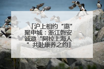 沪上相约“惠”聚申城：浙江磐安诚邀“阿拉上海人”共赴康养之约