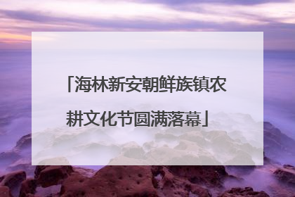 海林新安朝鲜族镇农耕文化节圆满落幕