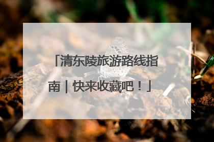 清东陵旅游路线指南｜快来收藏吧！