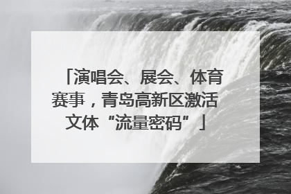 演唱会、展会、体育赛事，青岛高新区激活文体“流量密码”