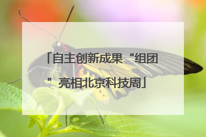 自主创新成果“组团”亮相北京科技周