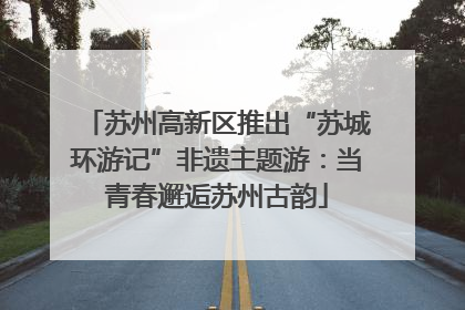 苏州高新区推出“苏城环游记”非遗主题游：当青春邂逅苏州古韵
