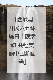 西峡县：开展六五环境日主题活动 共绘美丽中国新画卷