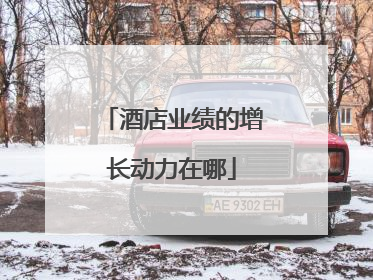 酒店业绩的增长动力在哪