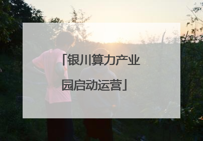 银川算力产业园启动运营