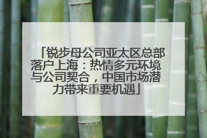 锐步母公司亚太区总部落户上海:热情多元环境与公司契合,中国市场潜力带来重要机遇