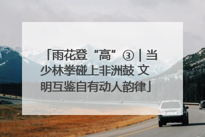 雨花登“高”③｜当少林拳碰上非洲鼓 文明互鉴自有动人韵律