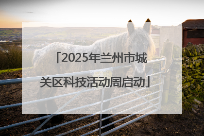 2025年兰州市城关区科技活动周启动
