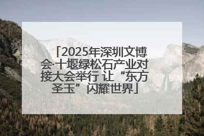 2025年深圳文博会·十堰绿松石产业对接大会举行 让“东方圣玉”闪耀世界