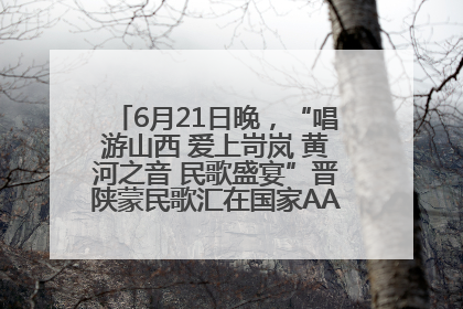 6月21日晚，“唱游山西 爱上岢岚 黄河之音 民歌盛宴”晋陕蒙民歌汇在国家AAA级景区——岢岚宋长城精彩上演