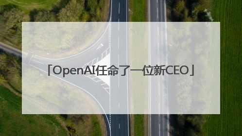OpenAI任命了一位新CEO